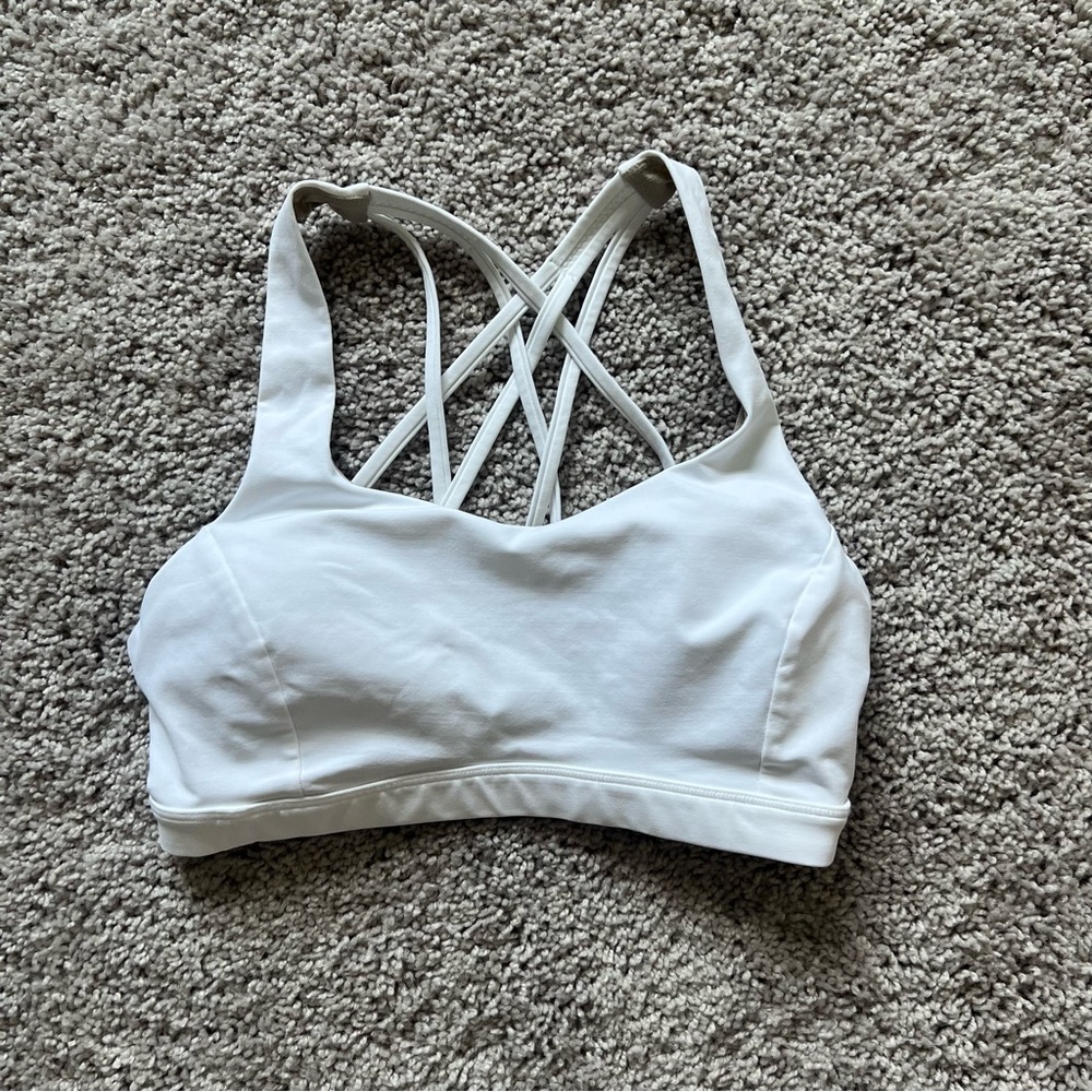 Lululemon Free to be Serene Sports Bra - White
